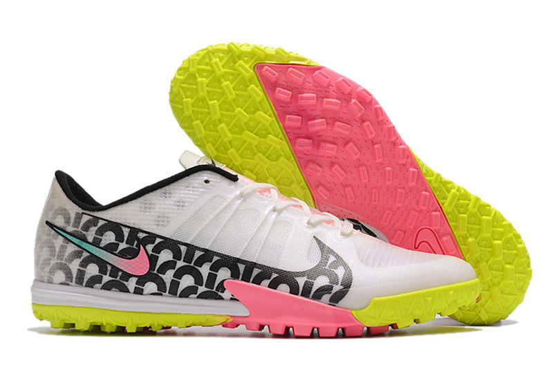 Vapor 14 Elite Césped Artificial Blanco con Rosa y Verde Neón