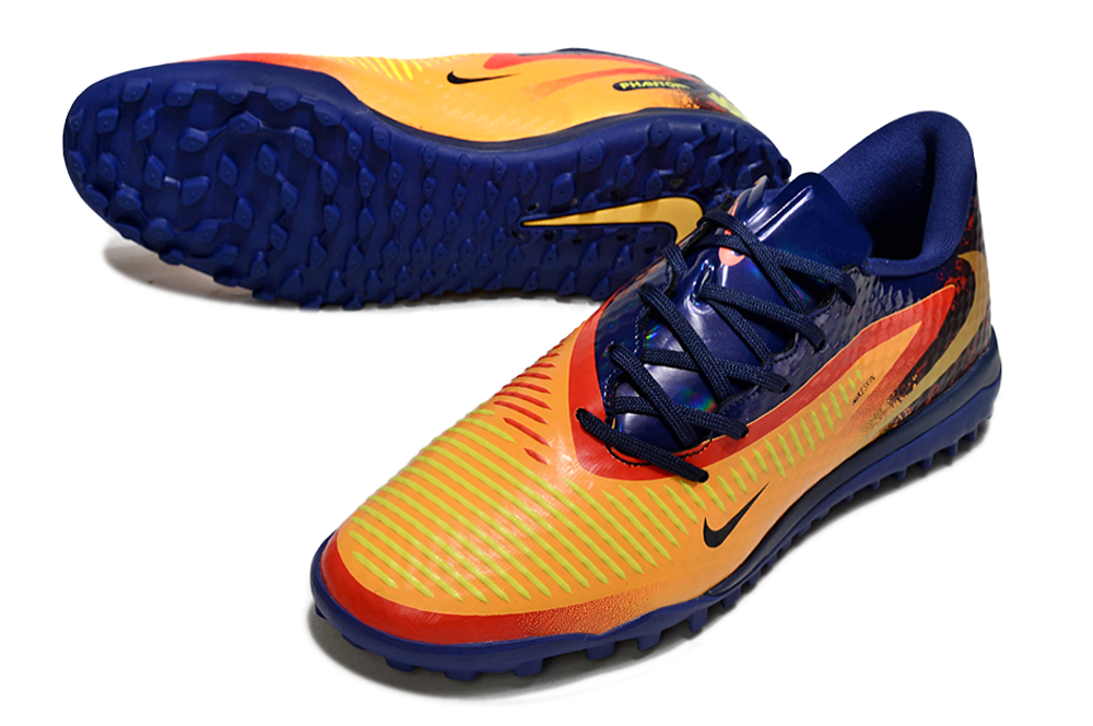 Phantom 6 Low Césped Artificial Naranja y Azul Marino