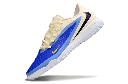 Phantom 6 Low Césped Artificial Blanco con Azul