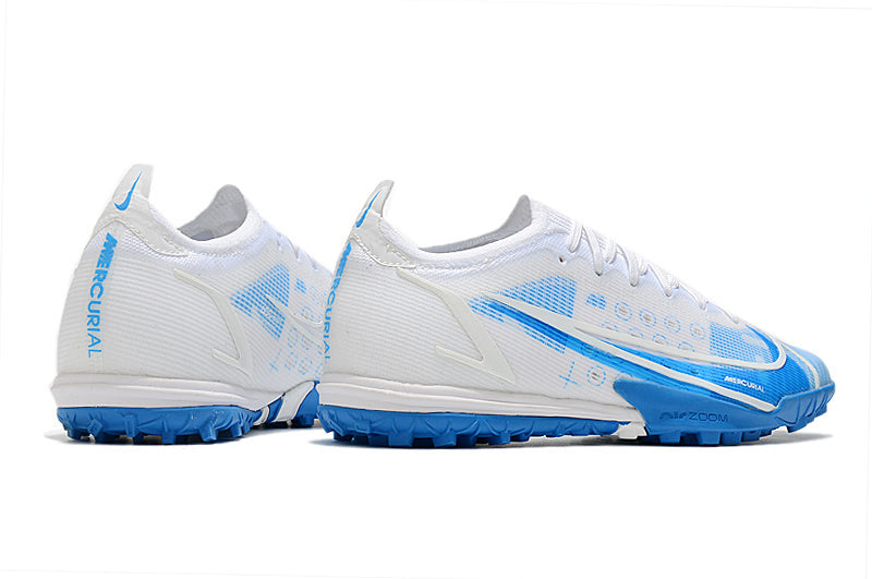 Vapor 14 Elite Césped Artificial Blanco y Azul